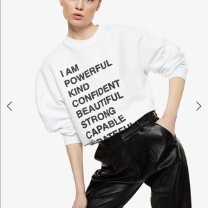 NWT Anine Bing Sweatshirt